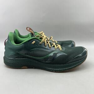 Saucony Freedom 5 Shamrock Running Shoes Women Size 9 Irish Green Gold Sneakers